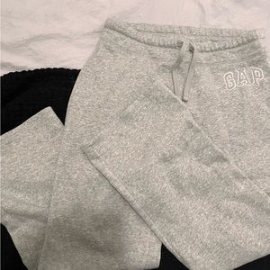 GAP gray wide leg sweat pants